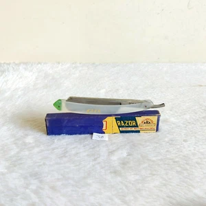 1950s Vintage KAKA Straight Razor Original Cardboard Box Unused Grooming RZ12 - Imagen 1 de 12
