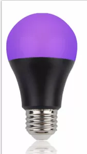 LEDeez UV Black Light LED Bulb 6 W (40W) Glow Crazy LED Light Bulb NEW - Picture 1 of 8