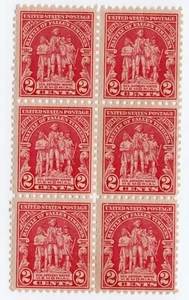 Scott #680 Battle of Fallen Timbers Block of 6 Stamps - MH - Picture 1 of 2