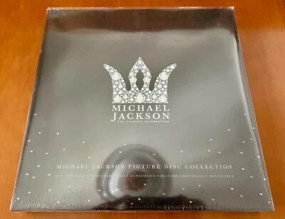 MICHAEL JACKSON The Diamond Celebration HTF SELEAD 9x PICTURE DISC VINYL BOX SET - Image 1 of 4