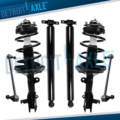 FWD Front Strut Spring Rear Shocks Sway Bar Kit for 2005 2006 2007 Honda Odyssey - Image 1 of 4