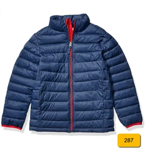  Essentials Boys Toddlers Light-Weight Water-Resistant Packable Puffer Jacket XS - Picture 1 of 4