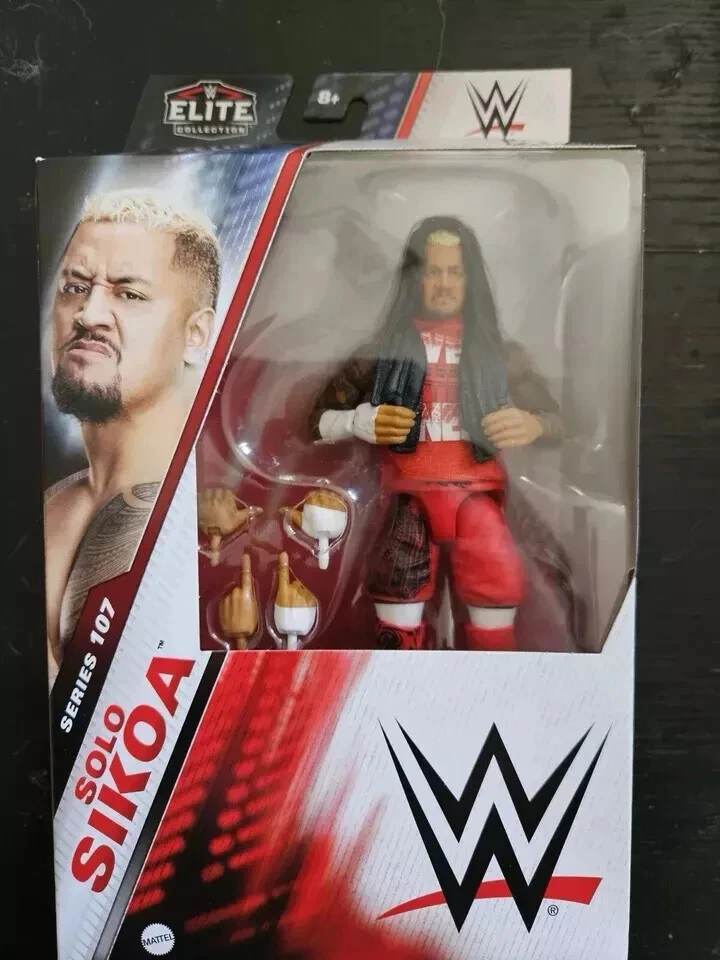2023 WWE WWF Mattel Solo Sikoa Elite Wrestling Figure Series 107 Bloodline