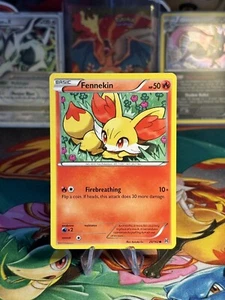 Fennekin 25/162 Common XY: Breakthrough Pokemon Card - Picture 1 of 2