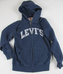 Chaqueta con Capucha Levi’s Vintage Juvenil Mediana Cremallera Completa Frontal Logo Grande Hechizo Cosido - Imagen 1 de 9