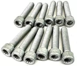AXLE BOLTS QTY 12 6 SPEED MANUAL TRANSMISSION M10X52 NEW N90991102 GENUINE OEM - Picture 1 of 1