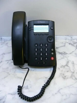 POLYCOM VVX 101 VOIP PHONE NO POWER SUPPLY UK SELLER FREE P&P #BOX111 - Image 1 of 3