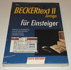 BECKERtext II Amiga für Einsteiger.  DATA BECKER.   NEU und noch EINGESCHWEIßT.