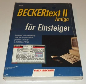 BECKERtext II Amiga für Einsteiger. DATA BECKER. NEU und noch EINGESCHWEIßT. - Bild 1 von 3