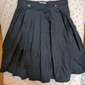Vivienne Westwood Red Label Women's Flare Skirt Bottoms Logo Button Black Ladies - Picture 1 of 5