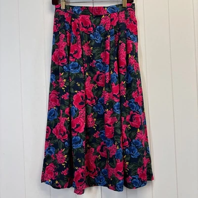 Vestido midi floral vintage Pendleton para mujer Cottage Prairie talla 10P esposa comercial Foto 1 de 4