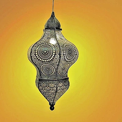Винтажный дизайн ручной работы марокканский потолочный светильник потолочный светильник подвеска лампа - Изображение 1 из 4
