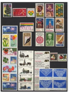 1987 U.S. COMMEMORATIVE YEAR SET *40 STAMPS* MINT-NH - Picture 1 of 1