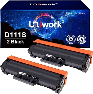 Uniwork MLT D111S Compatibili Sostituzione per Samsung MLT D111L D111S Toner per - Immagine 1 di 4