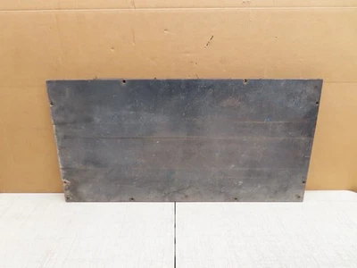 VTG ORIGINAL MODEL A FORD TUDOR? FLOORBOARD PLATE WOOD WOODEN BOARDS - Image 1 of 4