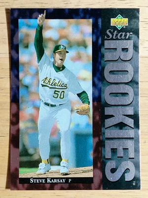 1994 Upper Deck #20 Steve Karsay - Image 1 of 2