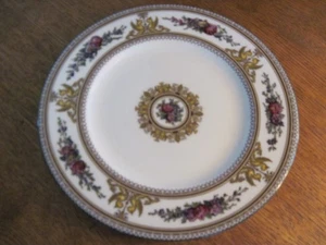 Wedgwood Columbia W595 weiß Bone China 8" Durchmesser Salatteller - Bild 1 von 8