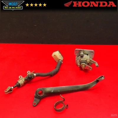 2003 HONDA SPORTRAX 300 TRX300EX REAR BRAKE MASTER CYLINDER + CALIPER PEDAL OEM - Image 1 of 4