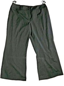 Jones New York Damen Hose Grau Wollmischung Twill Größe 22W Actual 40X27 Stretch - Bild 1 von 5