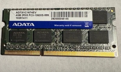 AD73I1C1674EV ADATA 4GB PC3-10600 DDR3-1333MHz - Image 1 of 2