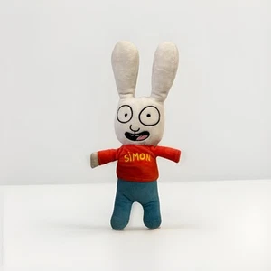 Simon Rabbit Plush 14” Storybook Bunny Squeezable Talking Spanish Feature - Picture 1 of 7