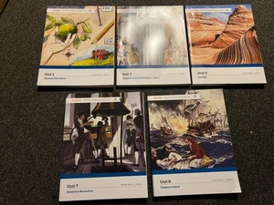 Amplify Core Knowledge Language Arts Grade 4 Activity Books Unit Lot Of 5 - Picture 1 of 8