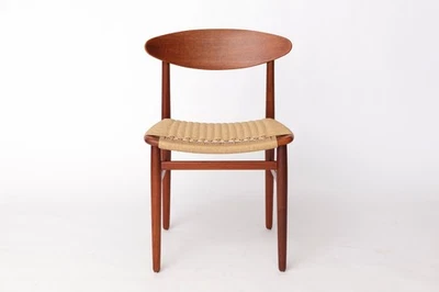 Mid-Century Teak Dining Chair by Larsen & Bender Madsen for Naestved Møbelfabrik - Bild 1 von 4
