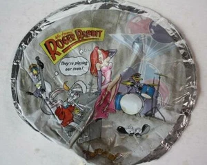 Roger Rabbit Who Enmarcó Roger Rabbit Lámina Mylar Globo Jessica Rabbit Tinta Pintura - Imagen 1 de 1