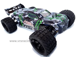 TRUGGY COBRA MODELLO ELETTRICO BRUSHLESS OFF-ROAD 1-8 RADIO 2.4 GHZ 4WD RTR VRX - Foto 1 di 1