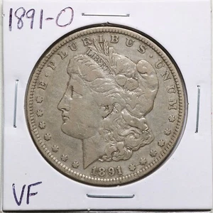 1891-O $1 Morgan Silver Dollar in VF Condition #2627 - Picture 1 of 2