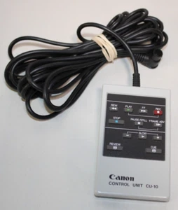 🎥 Canon Control Unit CU-10 Remote for Portable Video Recorder VR-20 & VT-10 🎥 - Picture 1 of 4
