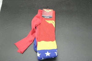 DC Comics Wonder Woman Caped Boot Knee High Socks TEEN/ADULT New NWT!! Bioworld - Picture 1 of 6