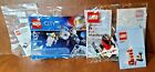 2 NEW SEALED Lego City 30365 40103 Space Satellite and Rocket Launcher 84 pcs