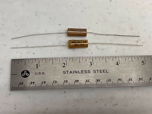 (x10) Condensador axial de película de poliéster metalizado Tex-Cap tipo 31 200VDC - Imagen 1 de 33