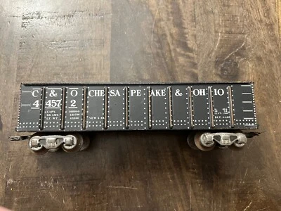 Marx O Gauge C&O Chesapeake & Ohio High Side Gondola #44572 Tinplate Train Car - Image 1 of 4