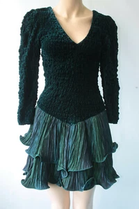 Tanzkleid Ballkleid gerafft, verziert, einfach schön, wie neu - Bild 1 von 5