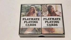 1968 Playboy Playmate Playing Cards 2 Decks Complete w/ Jokers - Picture 1 of 3