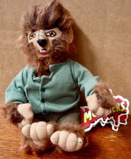 1999 CVS Universal Studios Monsters Wolf Man 8" Plush Stuffins Werewolf 