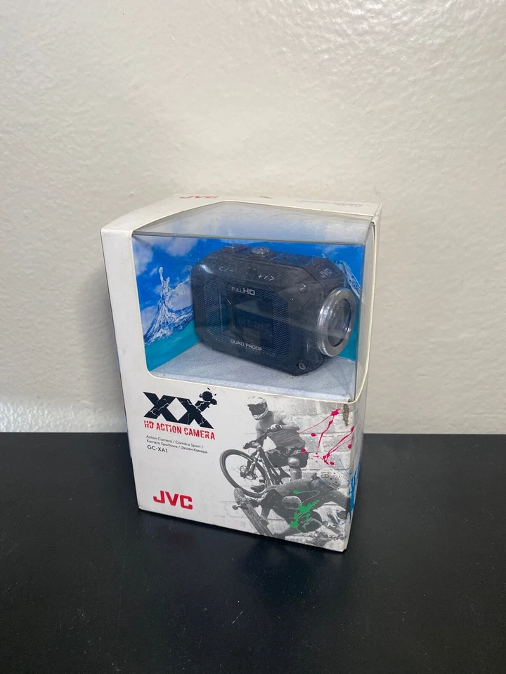 New WiFi JVC GC-XA1 AVC XX Action Sport Waterproof  Camera Camcorder - Image 1 of 3