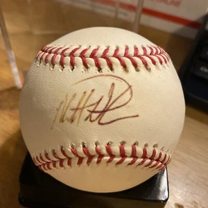 BALTIMORE ORIOLES ALL STAR CATCHER MATT WIETERS SIGNIERT MLB BASEBALL ROOKIE AUTO - Bild 1 von 2