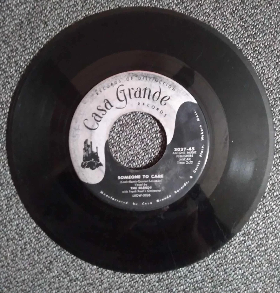 The Blends 45 Now It's Your Turn / Someone to Care 1960 R&B Doo Wop EX - Image 1 of 2