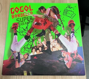 Gogol Bordello Super Taranta 2x Vinyl Gatefold Schallplatte First Press BANDSIGNIERT - Bild 1 von 2