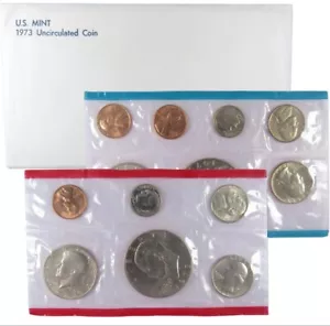 1973 Uncirculated Coin Set U.S Mint Original Government Packaging OGP - Picture 1 of 3