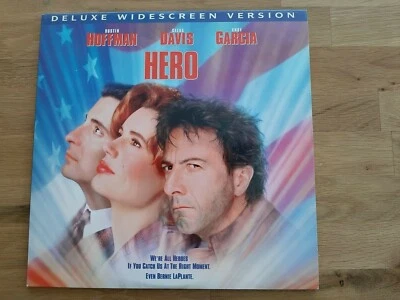 Hero (Stephen Frears Dustin Hoffman Geena Davis Andy Garcia US Laserdisc 1992!!) - Bild 1 von 4