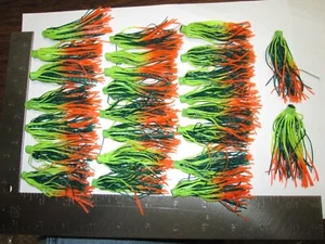 25 - SCHNELLWECHSEL SILIKON GUMMI SCHWELLER - 3" LANG - MEHRFARBIG #1 - Bild 1 von 9
