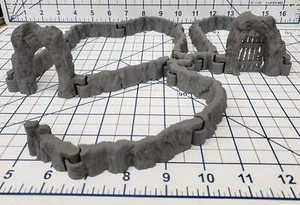 DungeonSticks - Dry Caverns Starter Set 25 Tiles! - DND - Pathfinder - Dungeons - Picture 1 of 5
