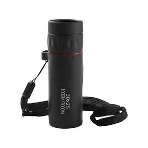 Mini Monocular 30 x 25 Handheld Monoscope Portable Spotting Scopes For Hiking - Picture 1 of 12