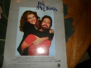 1980 IT'S MY TURN Sheet Music MICHAEL DOUGLAS, JILL CLAYBURGH Title Song, - Picture 1 of 1