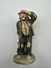 Emmet Kelly Jr. clown figurine looking out miniature collection Flambro
