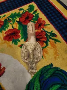 Vintage Metal Cast Candle Electric Wall Scounce - Picture 1 of 6